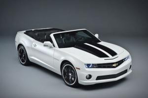 Premi�re apparition en France de la Chevrolet Camaro Cabriolet
